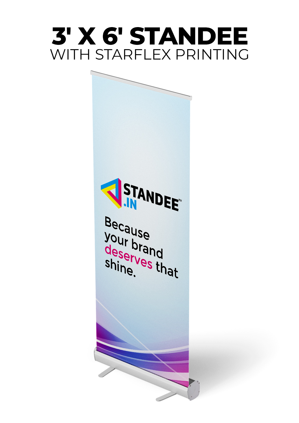 3 x 6 Rollup Standee with Printing