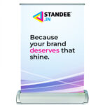 A4 tabletop Standee banner with Printing